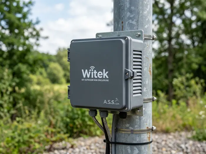WI-IOTBOXMINI - Witek IOT Smart Outdoor Box (300x300x206mm)