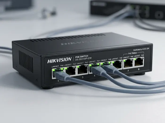 WI-PCES309GF-O - Witek 8-Port Outdoor Waterproof PoE Switch